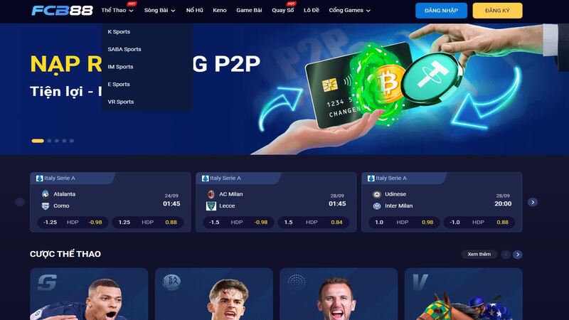 fc88.us.com là đại diện chính thức của fcb8 tại thị trường việt